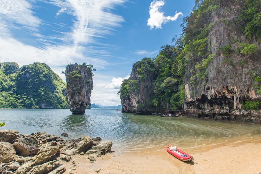 Khaolak: James Bond Island Kayak Tour with Snorkeling &Lunch - James Bond Island is the famous photo stop