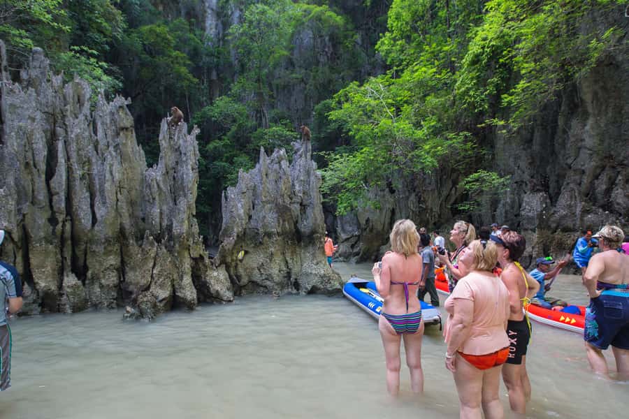 Khaolak: James Bond Island Kayak Tour with Snorkeling &Lunch - Rangyai Island finishes the day at a slower pace