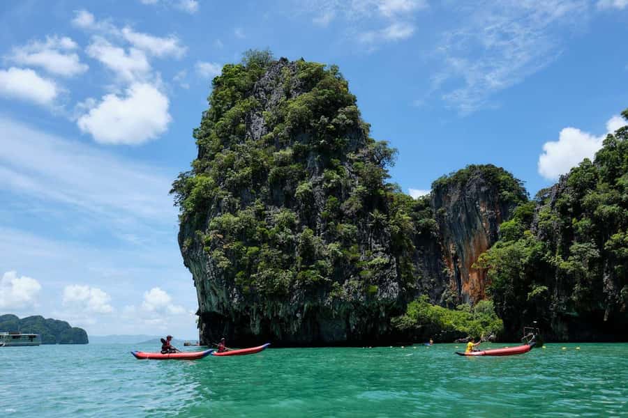 Khaolak: James Bond Island Kayak Tour with Snorkeling &Lunch - Khai Island brings the first beach and snorkel stop