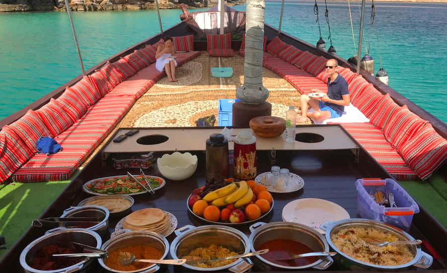 Khasab: Dolphin Watching Day Tour with Snorkeling & Lunch - Dolphin watching in open water