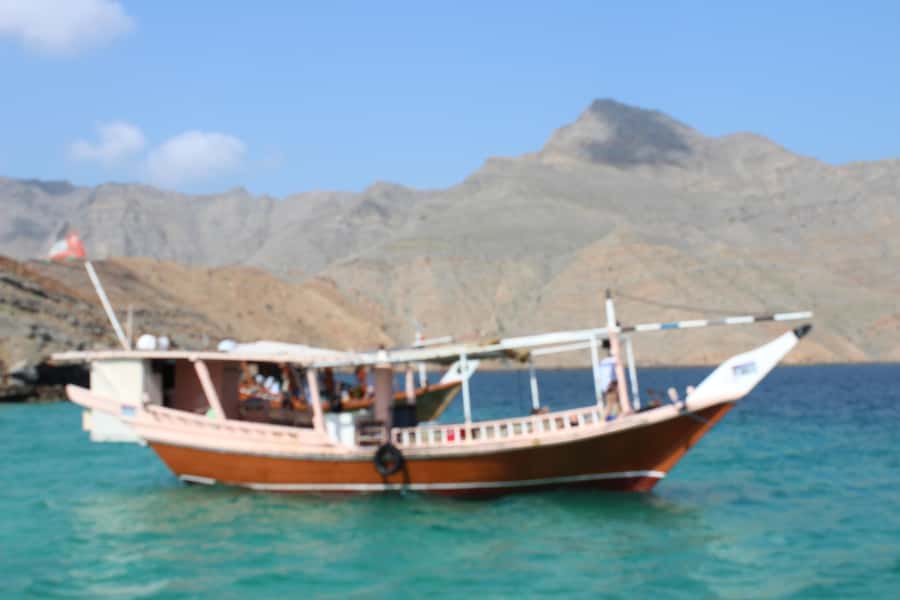 Khasab: Half-Day Dhow Cruise, Dolphin Watching, & Snorkeling - The first hour on the water