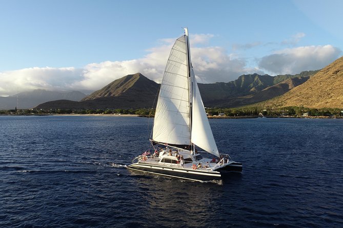 Ko Olina Catamaran Sail and Snorkel with Lunch - Snorkeling over a reef with tropical fish