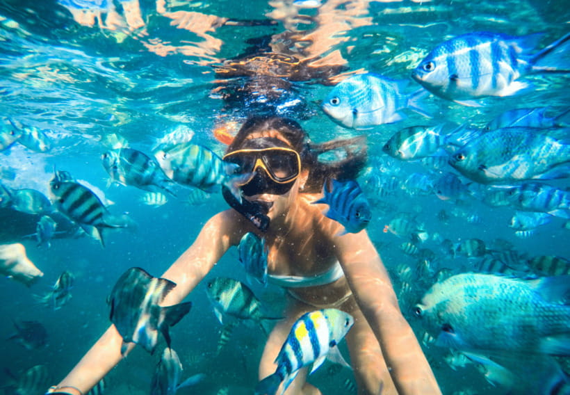 Ko Samet: 5 or 6 Islands Snorkeling Tour with Lunch Option - Koh Tham Tai Khao and the reef stop