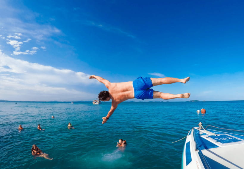 Ko Samet: 5 or 6 Islands Snorkeling Tour with Lunch Option - Koh Plai Tin and the opening views