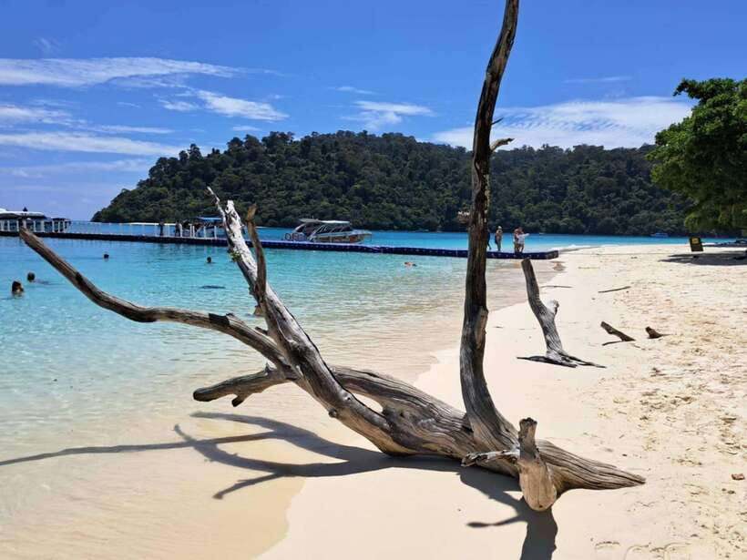 Koh Lanta: Koh Rok and Koh Haa Snorkeling Adventure - Two hours on Koh Rok’s white beach