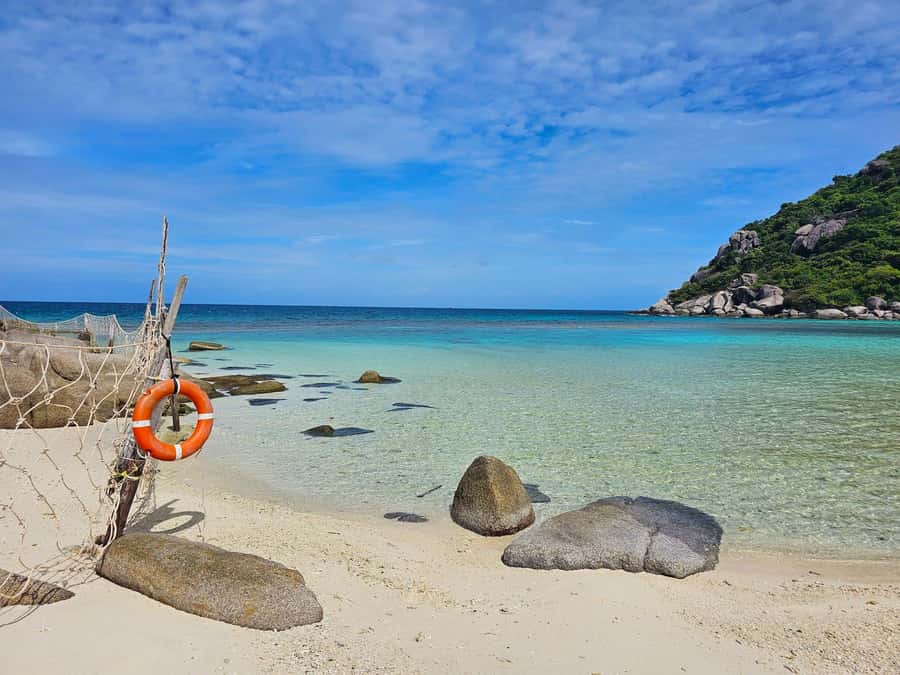 Koh Pha Ngan: Koh Tao & Nang Yuan Tour with Snorkel, Lunch - Three hours on Koh Nang Yuan