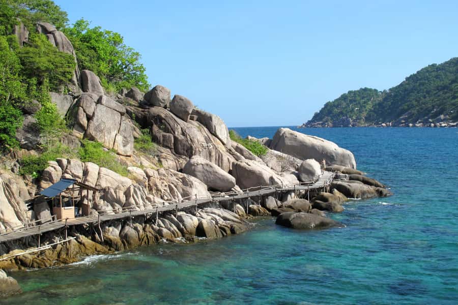 Koh Phangan: Koh Nangyuan & Koh Tao Boat Tour & Snorkeling - The 15-minute walk to Nangyuan’s viewpoint