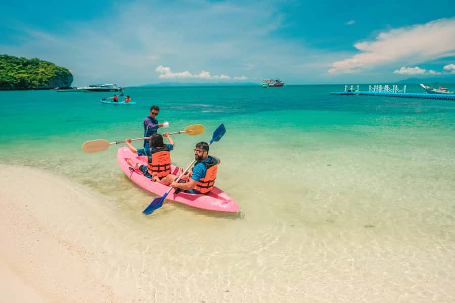 Koh Samui: Angthong Marine Park Snorkeling Tour by Speedboat - The speedboat ride home