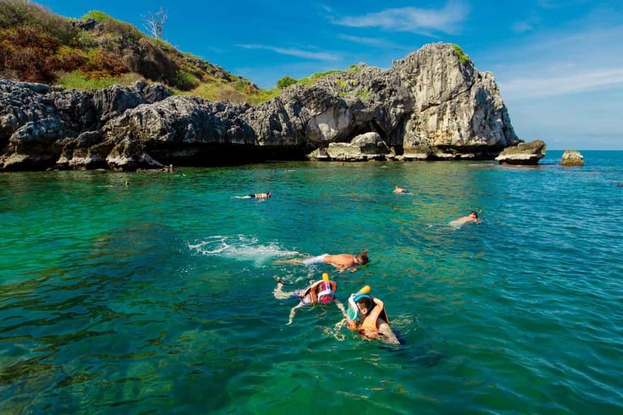 Koh Samui Premium Ang Thong Kayaking & Snorkeling with Lunch - Snorkeling near Koh Wow