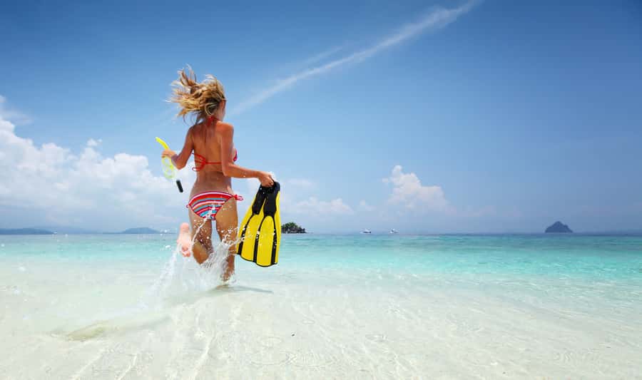 Koh Samui: Snorkeling and Kayaking by Speedboat - Koh Madsum brings the beach break