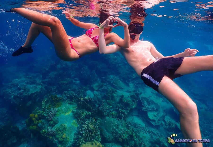 Koh Tao: Islands Snorkeling Highlights Day Tour & Lunch - Aow Leuk for beach views and easy swimming