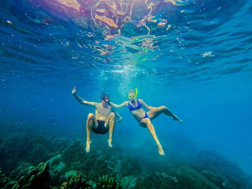 Koh Tao: Koh Nangyuan & Hidden Bays Snorkeling Tour w/ Lunch - Ao Leuk for clear water and coral