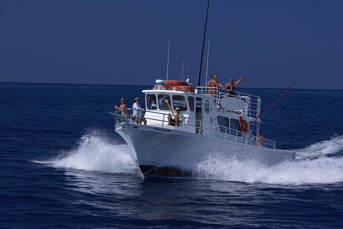 Kona Hawaii Fishing/Snorkel Large Group Private Charter on OE - Key points to know before you book