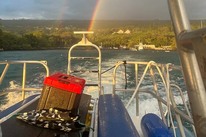 Kona Manta Night Snorkel: Swim with Mantas, Small Group (6 max) - From 78-7130 Kaleiopapa Street to Keauhou Bay