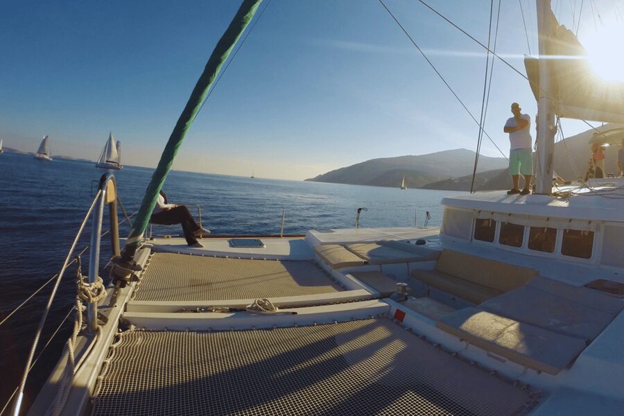 KOS: Catamaran Day Cruise – Swim, Snorkel, Food & Drinks! - A Seven-Hour Sail From Kos to Pserimos