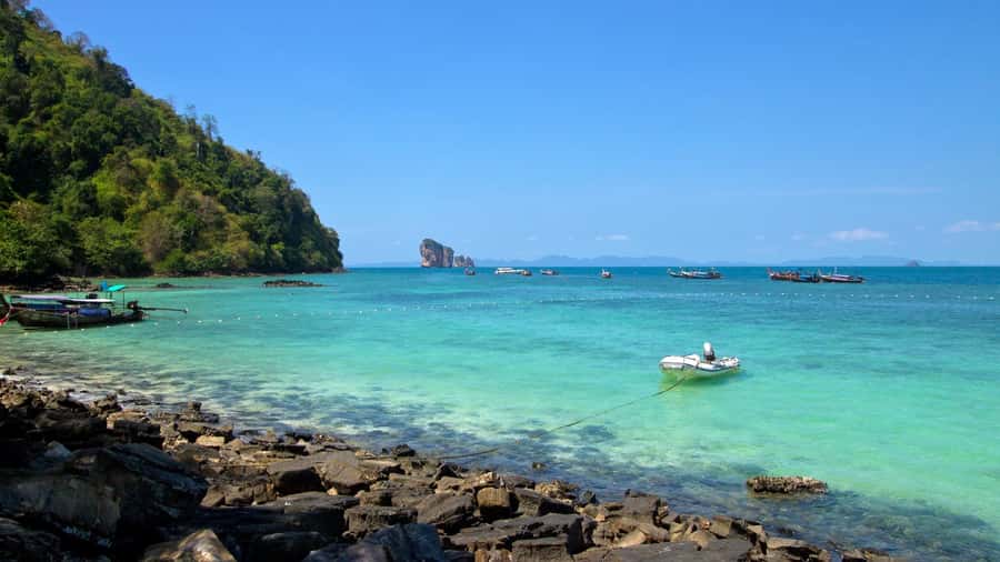 Krabi: 4 Island Sunset Small Group Tour with Night Snorkel - Speedboat travel from Ao Nang and the pickup details