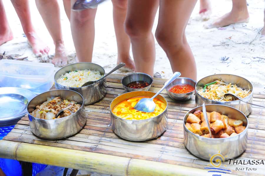 Krabi: 4 Island Sunset Small Group Tour with Night Snorkel - Snorkeling around Poda, Tup, and Chicken Island