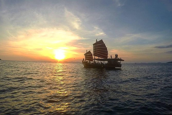 Krabi 4 Island Sunset Snorkeling Cruise + Bioluminescent Swim - Chicken Island and the famous profile