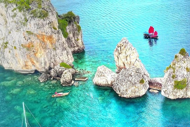 Krabi 4 Island Sunset Snorkeling Cruise + Bioluminescent Swim - Poda Island, dinner, and the changing light