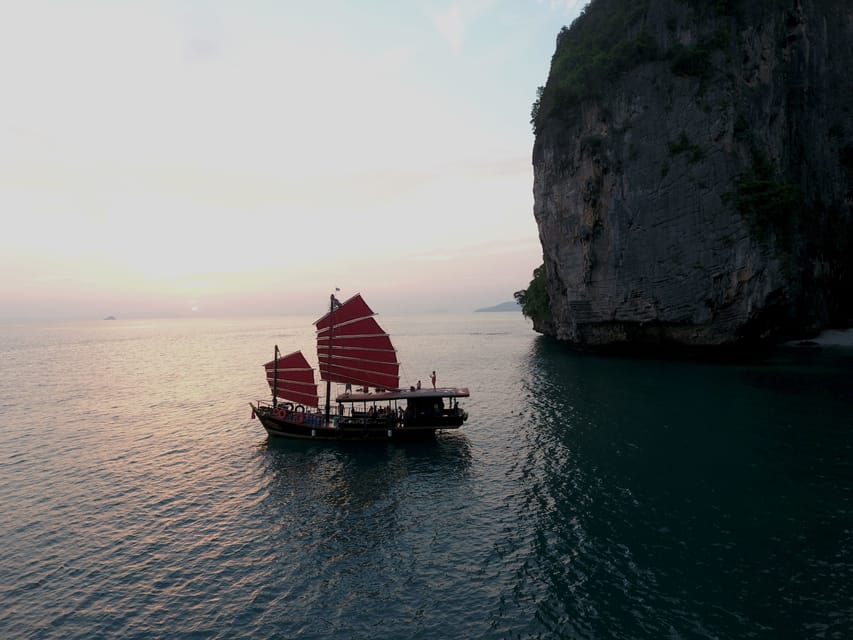 Krabi: 4-Island Sunset Snorkeling Tour & Bioluminescent Swim - Phra Nang Beach and the final water stop