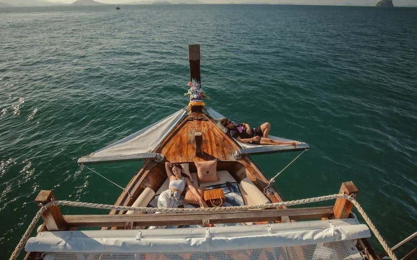 Krabi: 7 Island Tour by Luxury Longtail Boat with Snorkeling - A comfortable five-hour route around Krabi’s islands
