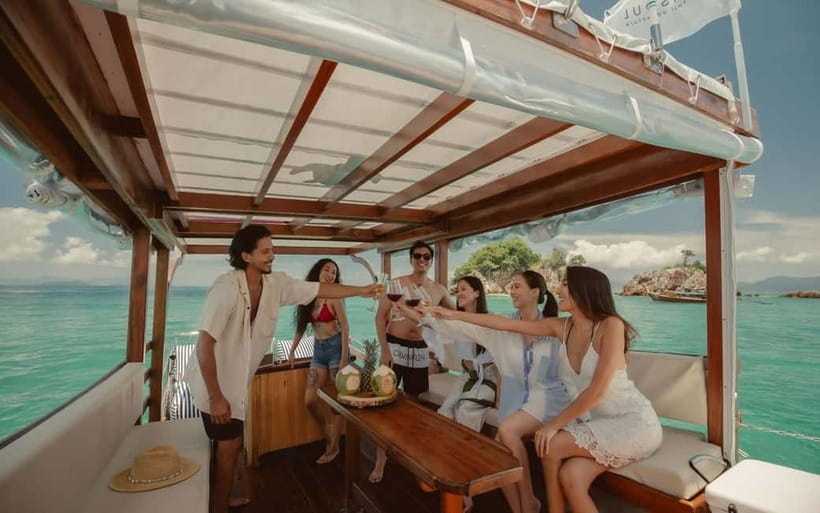Krabi: 7 Island Tour by Luxury Longtail Boat with Snorkeling - Snorkeling near Koh Tang Ming