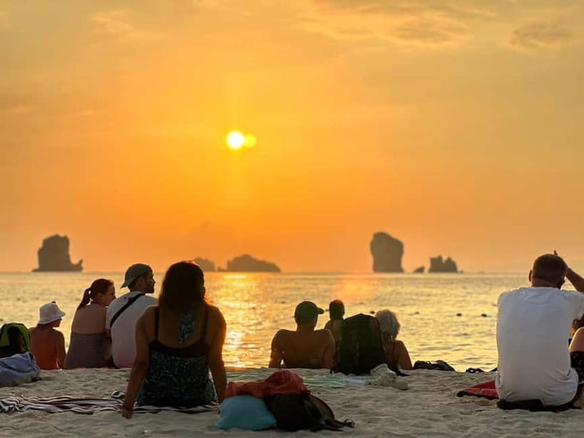 Krabi: 7 Islands Sunset by Longtail Boat with Snorkeling - Chicken Island and its famous profile