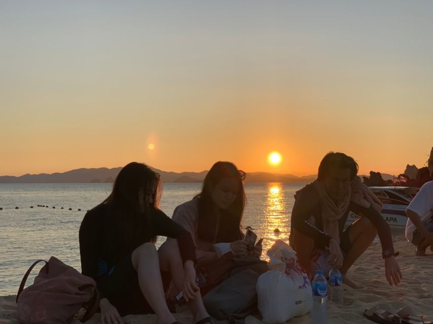 Krabi: Hong Island Sunset Tour w/ Beach Dinner+Night Snorkel - What the $63 price really covers