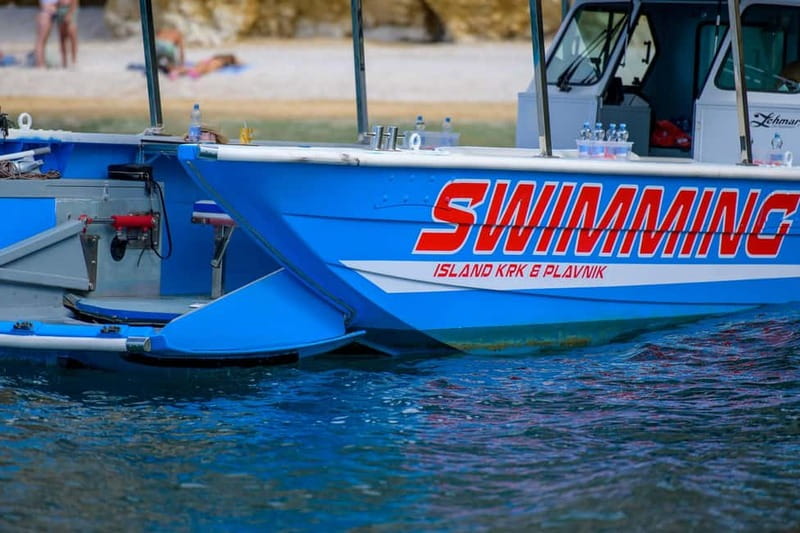 Krk: Swimming and Snorkeling tour on Golden Bay - Coves, caves, and a beach landing