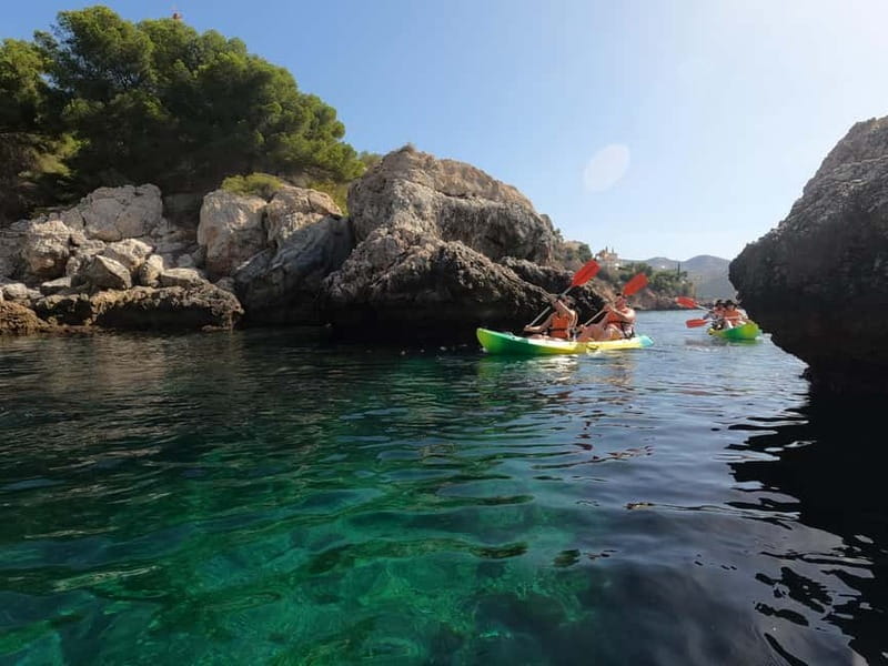 La Herradura: Kayak & Snorkel Tour Maro-Cerro Gordo Reserve - Who should book this La Herradura kayak tour?