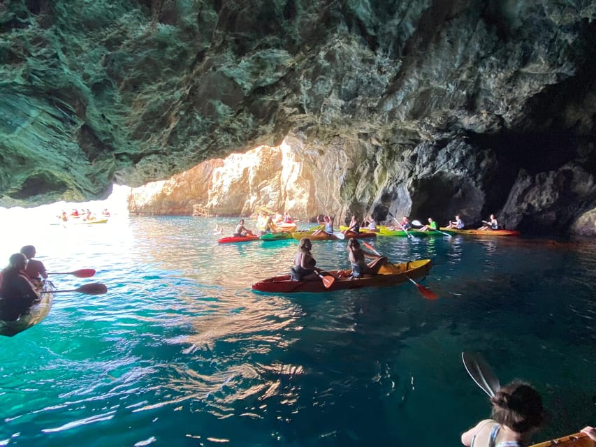 La Herradura: Maro Cliffs Kayak and Snorkeling Tour - Sea caves and sheltered coves