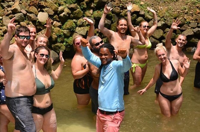 Land & Sea Adventure to Soufriere/Snorkelling/Mudbath/Lunch - Waterfalls and the local lunch break