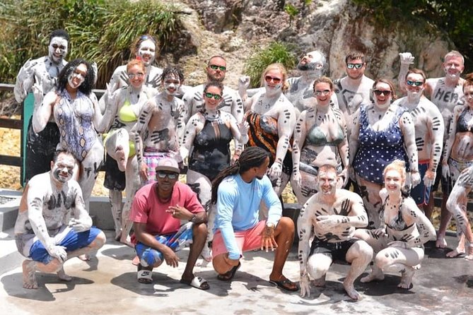 Land & Sea Adventure to Soufriere/Snorkelling/Mudbath/Lunch - Marigot Bay, Anse la Raye, and Canaries from the water
