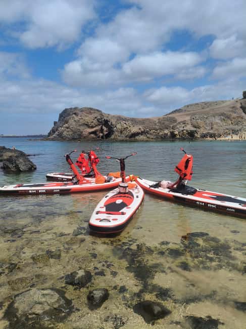 Lanzarote: Electric Paddle Surf and Snorkel Excursion at Papagayo Beach - What the 50-minute ride feels like