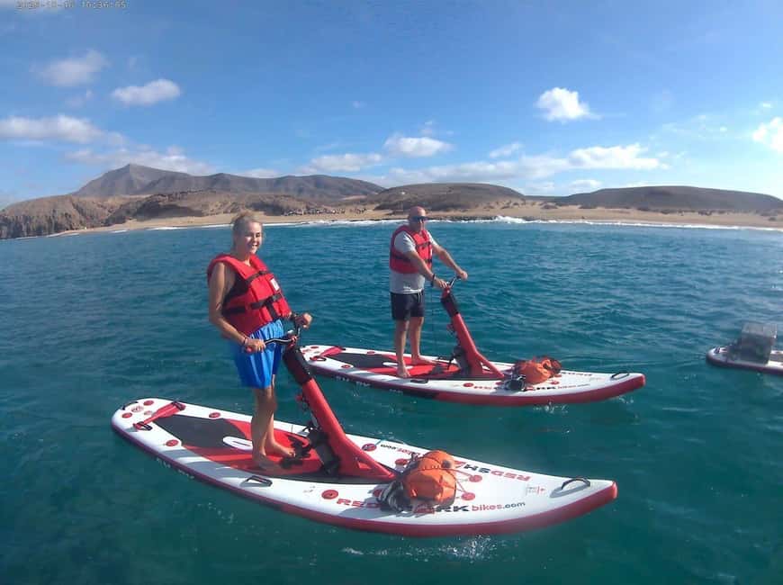 Lanzarote: Electric Paddle Surf and Snorkel Excursion at Papagayo Beach - Conditions can shape the experience