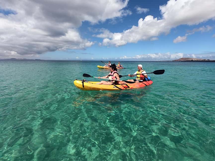 Lanzarote: Kayak and Snorkeling at Papagayo Beach - The return paddle and what the sea conditions mean