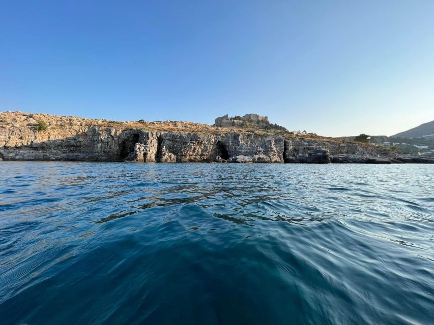 Lindos,Pefkos: All inclusive Swim & Snorkel Boat Cruise - St. Paul’s Bay is the final swim