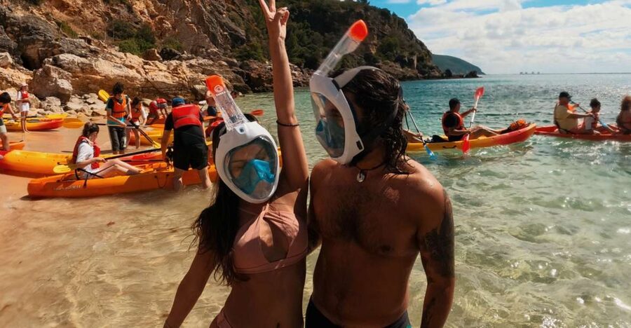 Lisbon: Arrábida Kayak & Wild Beach Snorkeling Pickup Option - From Lisbon’s zoo to Portinho da Arrábida