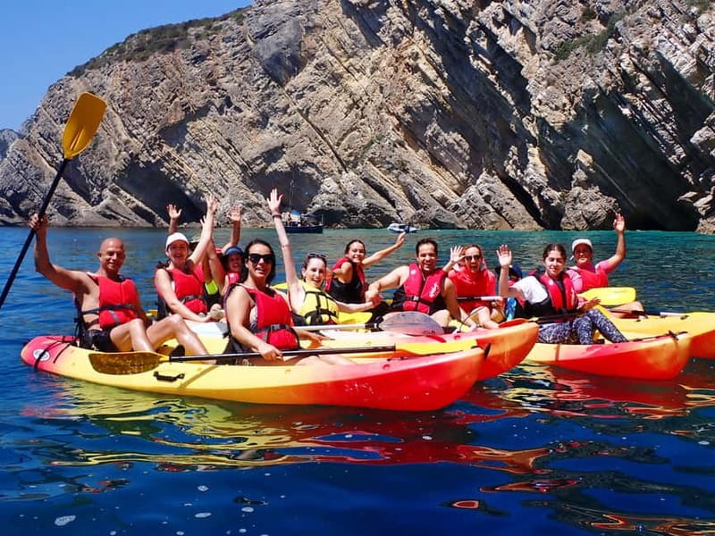 Lisbon: Kayaking & Snorkeling Tour with photos included - Quiet beaches, swimming, and snorkeling in the marine park