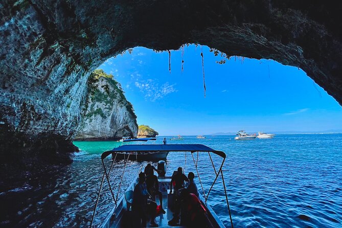 Los Arcos 5 islands Snorkeling Cliff Jumping and Hidden Beach - Snorkeling around Los Arcos and its caves