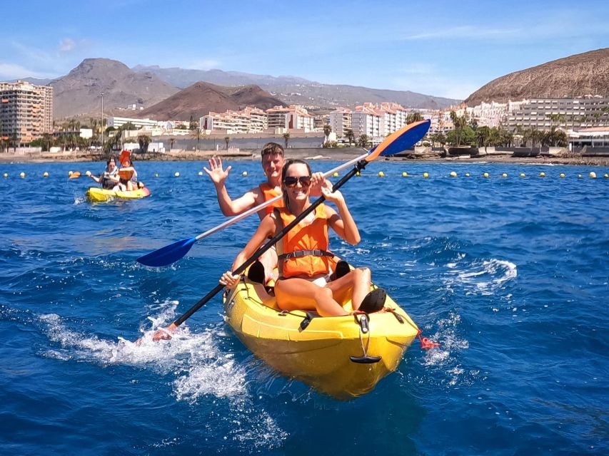 Los Cristianos: Kayaking and Snorkeling with Marine Wildlife - From Rays Bay to Palm-Mar by kayak
