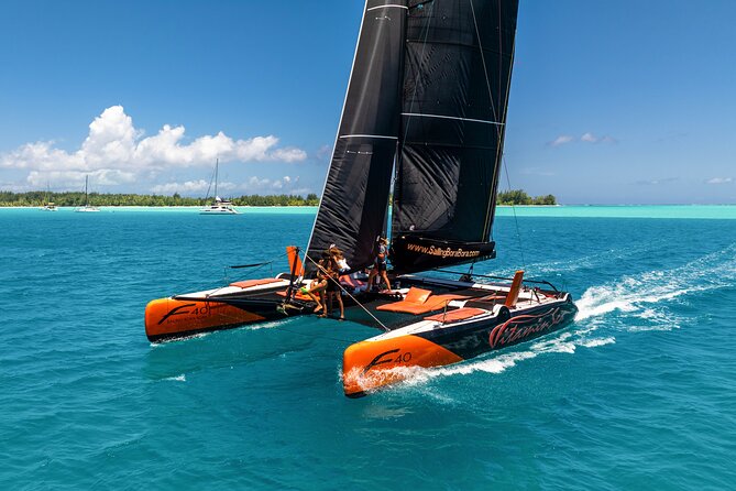 LUXURY Catamaran Bora Bora : Sailing, Snorkeling & Floating Bar - Why this catamaran gives you a better view of Bora Bora
