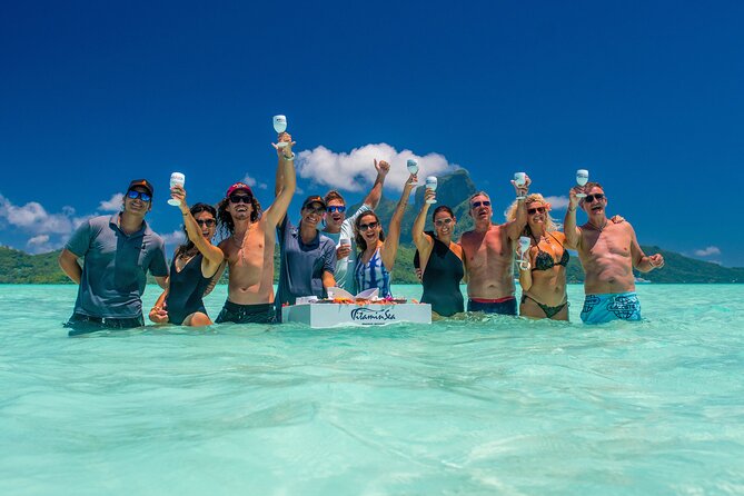 LUXURY Catamaran Bora Bora : Sailing, Snorkeling & Floating Bar - What you are really paying for at $327.95