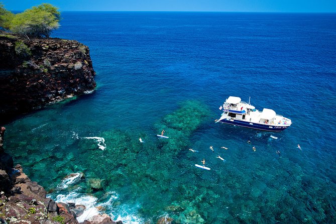 Luxury Kona Coast Snorkel Tour Including Lunch - Choosing the first South Kona snorkel site