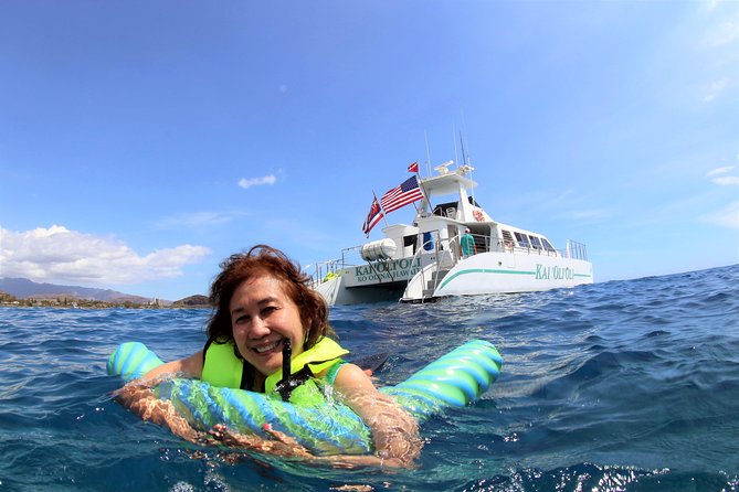 Luxury Snorkel Cruise, Local Buffet with Whale & Dolphin Watch - From Ko Olina to Oahu’s open western coast