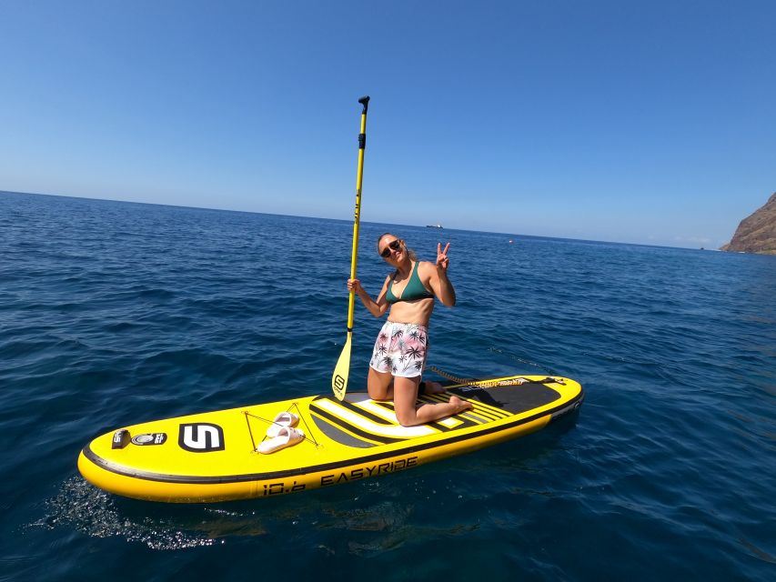 Madeira: Private Paddleboard & Snorkel - Seeing Cabo Girão from below