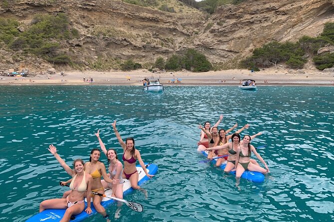 Mallorca Beach & Caves 4hr Boat Trip Drinks, Tapas, SUP & Snorkel - Snorkeling and paddleboarding without extra rental fees