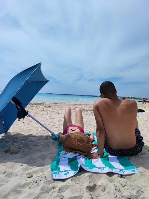 Mallorca Experinence: Es Trenc con Paddlesurf y Snorkel - First beach stop: Platja des Trenc