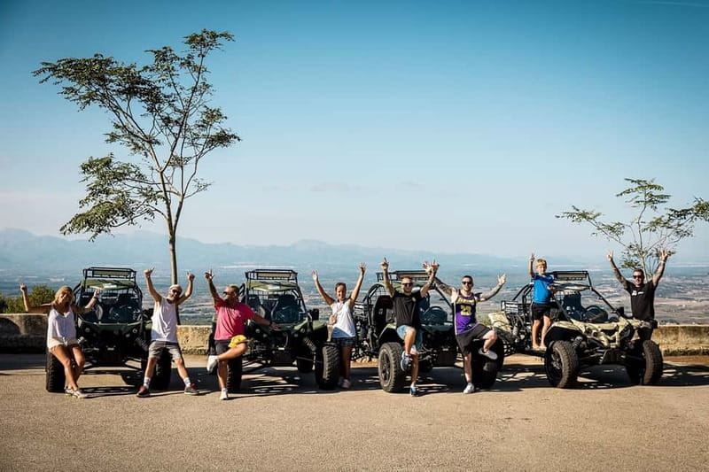 Mallorca: On Road Buggy Tour + Panorama View + Snorkeling - Cooling off at Badia Blava