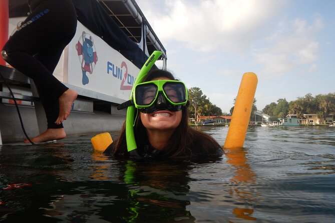 Manatee Snorkel Small Group Tour - What it feels like in the water